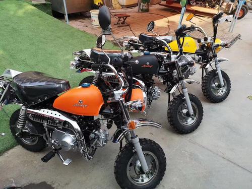 摩托金城jc70-8小金金童国四电喷迷你mini猴子摩托车整车