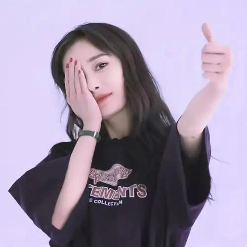 杨幂头像图片最新款真人