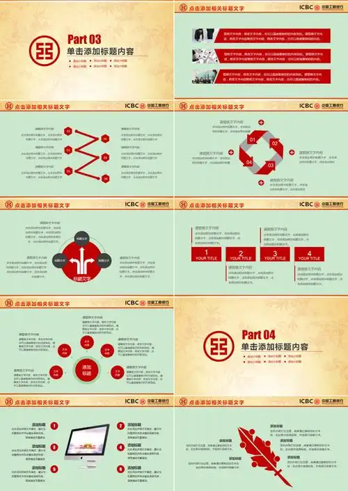 中国工商银行工行理财金融动态ppt