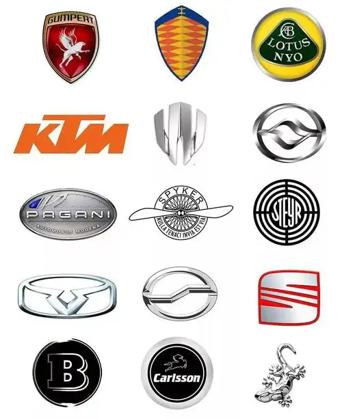 来看看这些车标,最后几个认出来算我输!