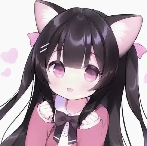 每天都能见到想见的人  萌妹/少女/可爱/猫耳/女仆装  #动漫头像