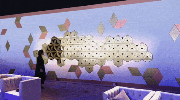 榨干设计师的脑细胞超好玩互动墙合集