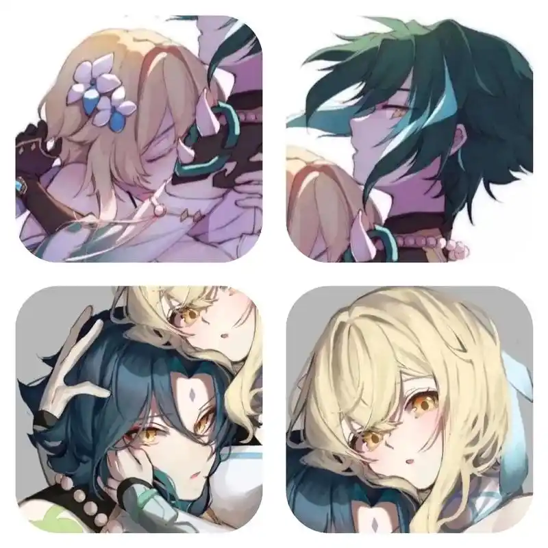 优质头像 #原神 #原神头像 #荧魈 #魈荧cp - 抖音