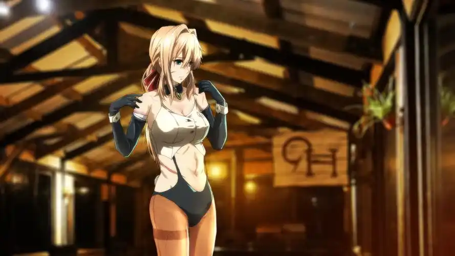 《紫罗兰永恒花园》薇尔莉特同人高清宽屏壁纸-卡通动漫-壁纸下载-美