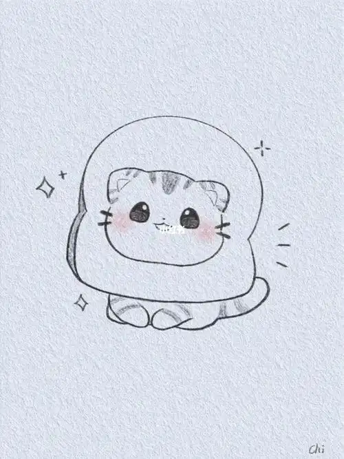 喵～浅卖个萌/可爱简笔画教程