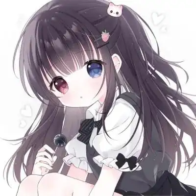 甜美可爱美少女动漫头像图片