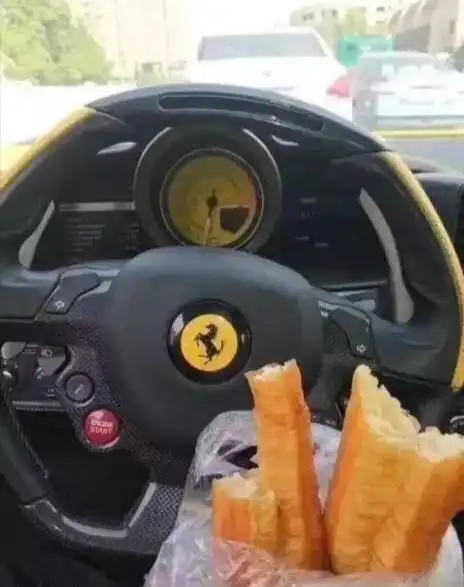 我也想过平淡的生活,一根油条,一辆豪车,一亿存款足矣