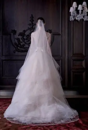 monique lhuillier bridal spring 2016|一袭婚纱如仙女下凡,简约而又