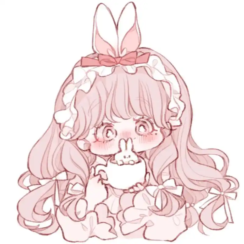 头像卡哇伊二次元少女