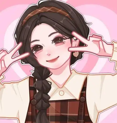 硬糖少女303成员刘些宁漫画头像