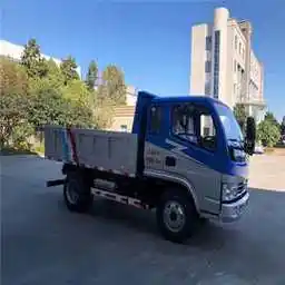 排半小蓝牌自卸车 中正牌490小型自卸翻斗车特卖限高2米2地下室车