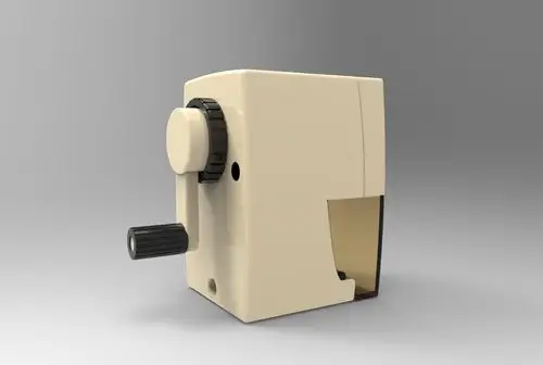 转笔刀犀牛模型