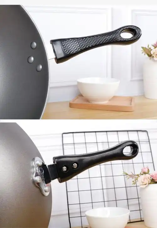 苏泊尔通用炒锅手柄把手锅把炒锅配件胶木防烫炒锅手柄炒菜炒锅柄