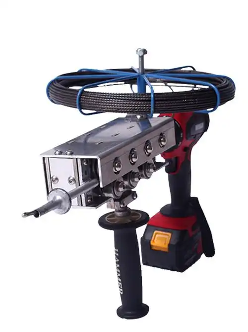 龙源七轮电工穿线机全自动穿线器电动电线引线器穿线神器万能拉线