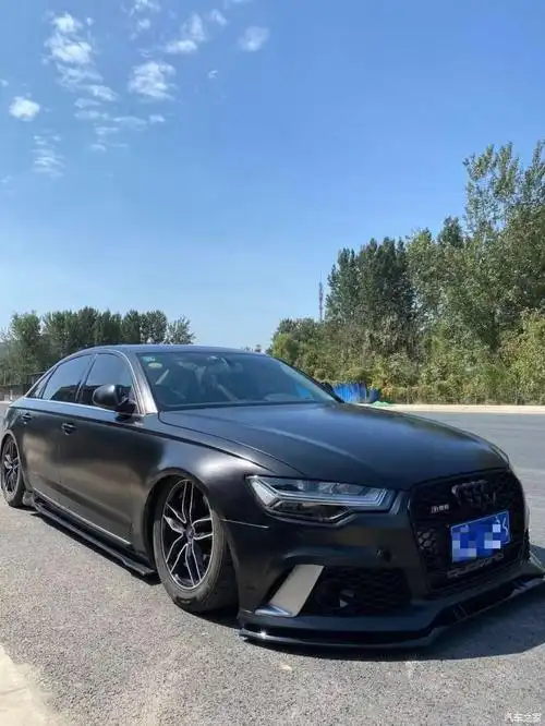 奥迪a6改装气动避震悬挂