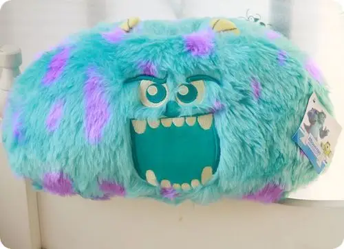 怪物公司怪兽大学 毛怪苏利文 大眼仔麦克 单眼纸巾抽套
