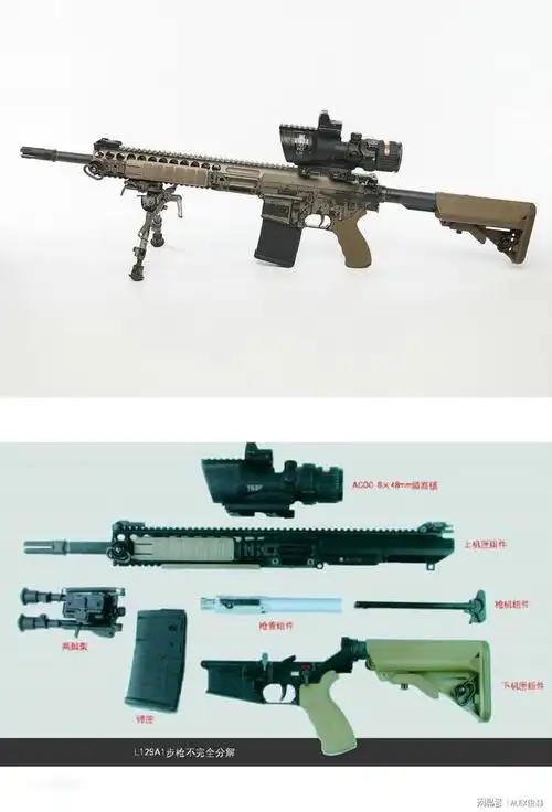 在阿富汗的英军awm狙击步枪创记录一等射手步枪很特别