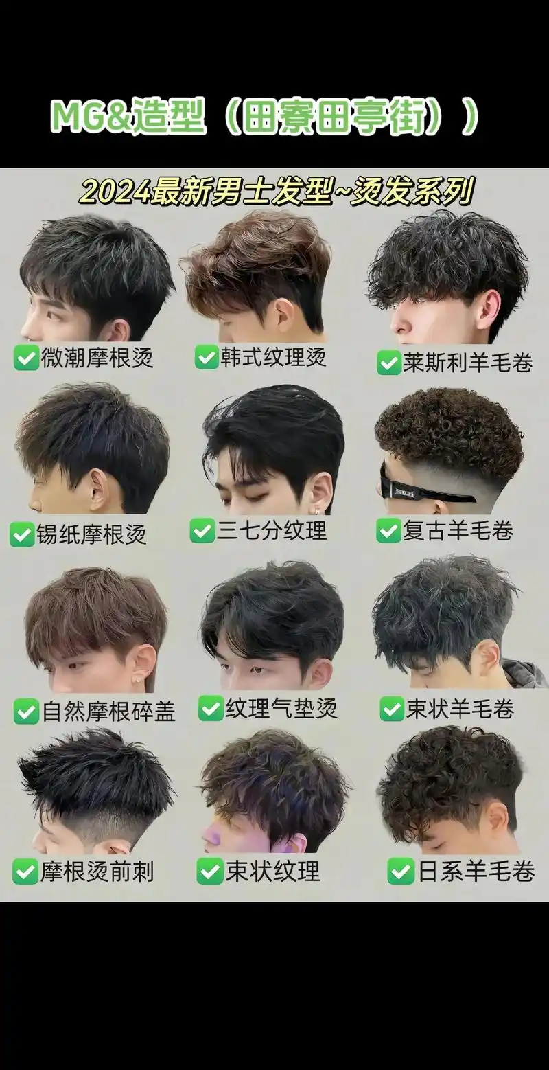 后脑勺低层次堆积修剪让其更加饱满 简单打理即可的一款#男士发型