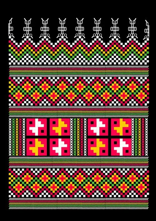 瑶族衣服图案文样