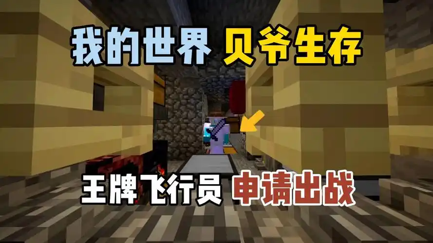 我的世界贝爷生存:王牌飞行员逍遥申请出战!