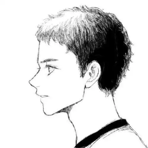 素描动漫头像男生qq