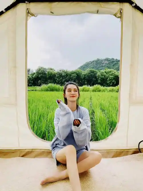 明星露营大片谁最出圈杨幂刘诗诗李沁张张都是你心动的范本