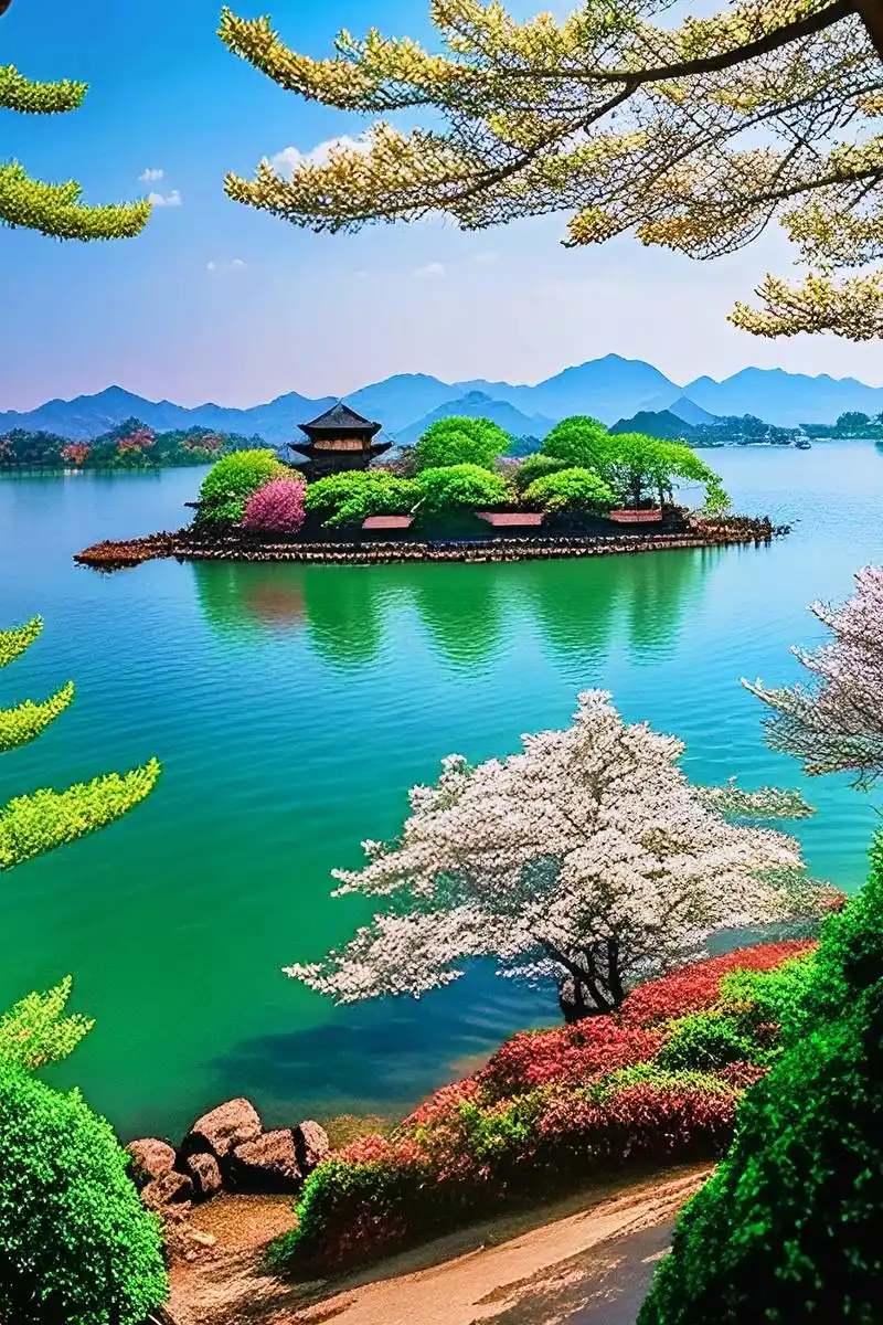 五一长假西湖游,随我一起去看美景吧!纵情山水间,这边风景奇好 - 抖音