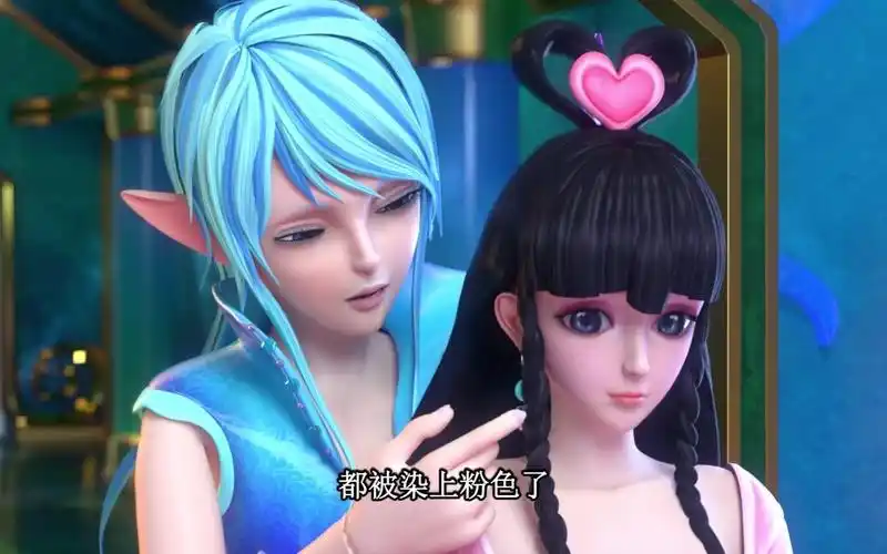 精灵梦叶罗丽第五季水王子和王默片段