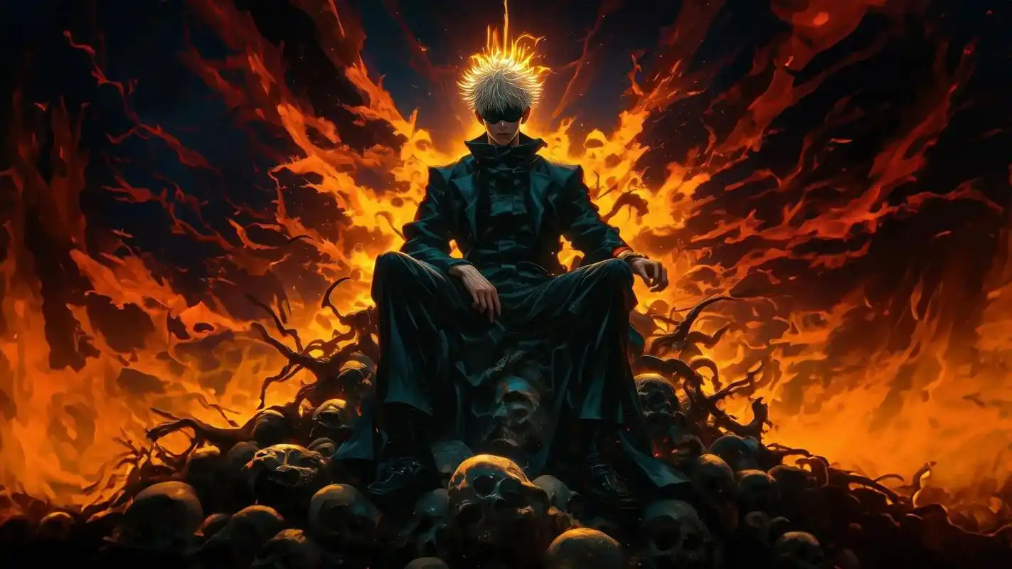 咒术回战 #手机动漫壁纸 #五条悟壁纸 欢迎光临视觉的