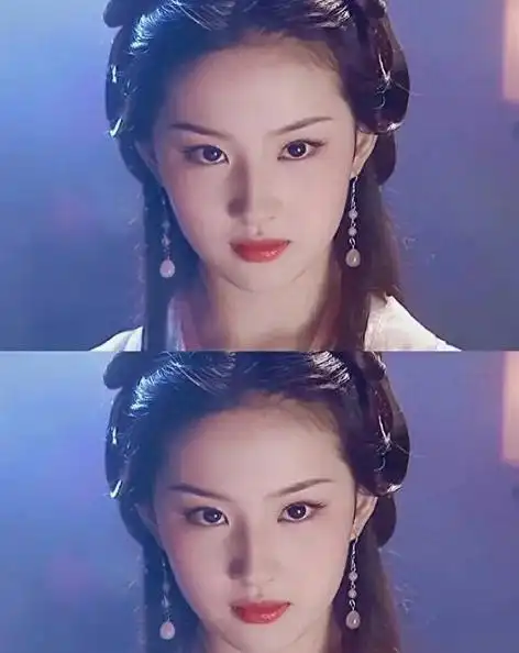 刘亦菲在《天龙八部》中扮演的王语嫣,是她最引人注目的造型之一