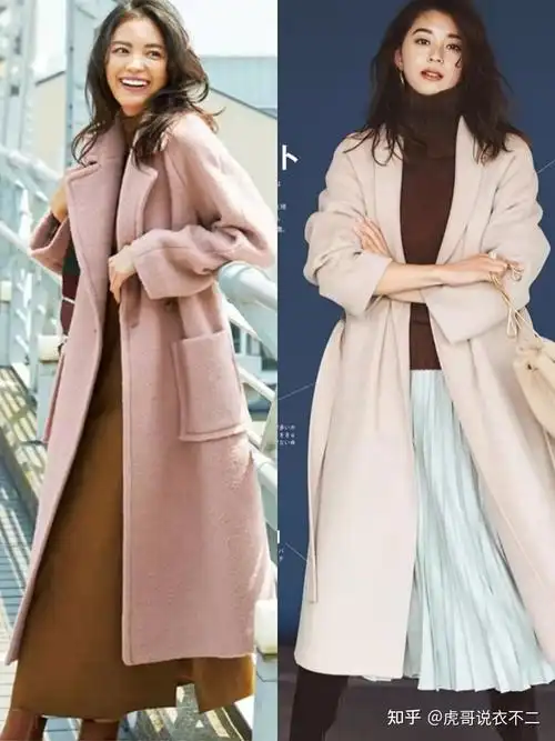 那么除了选择浅粉色,豆沙粉外,还可以从配色上入手