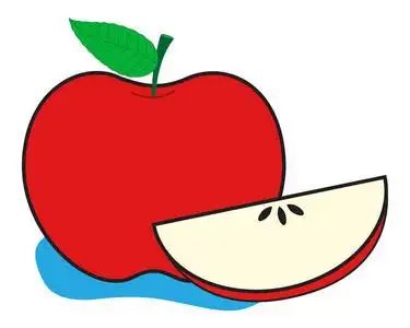 切苹果图标图片-切苹果图标素材-切苹果图标插画-摄图新视界