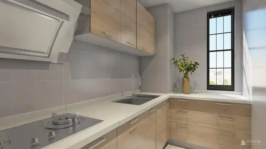 清风华景园现代简约 - 现代风格一室一厅装修效果图 - 小窝美居设计