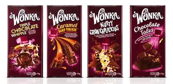 wonka巧克力包装设计欣赏