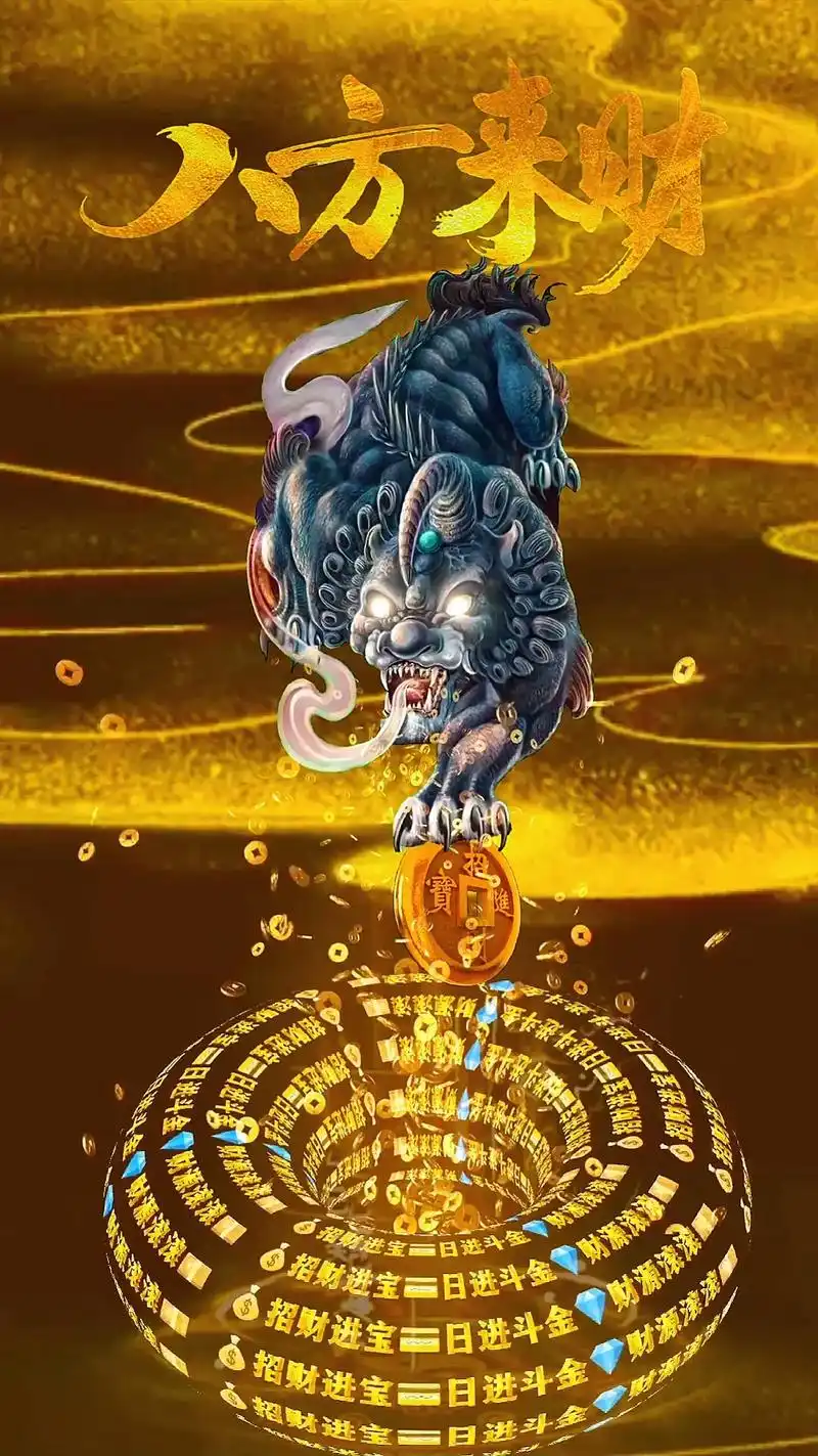 貔貅吸金,只进不出.希望每一款壁纸都能治愈到你.  - 抖音
