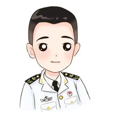 手绘军人头像全部是士官系列头像图片从一级至