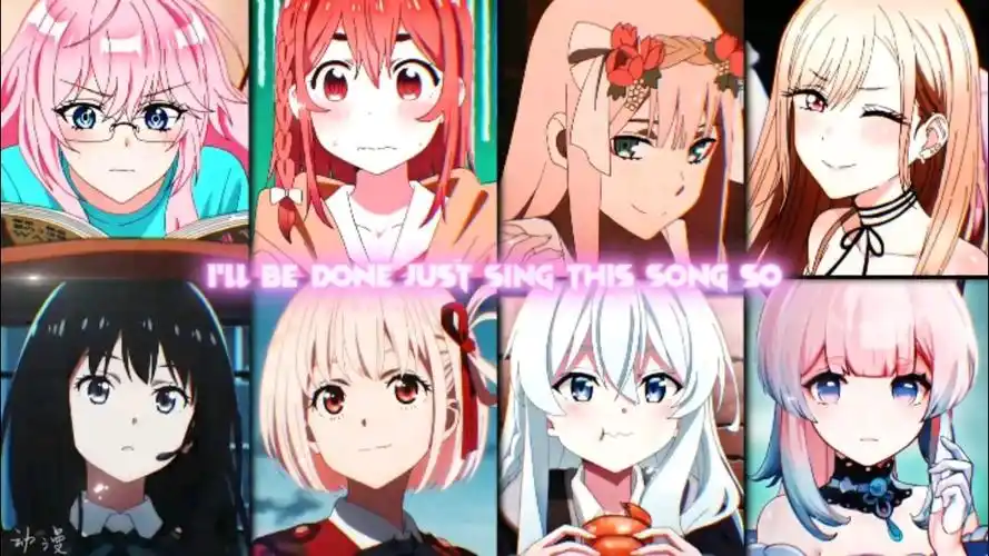 你们的二次元老婆来咯