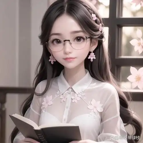 造梦师系列9597戴眼镜的温柔女生头像