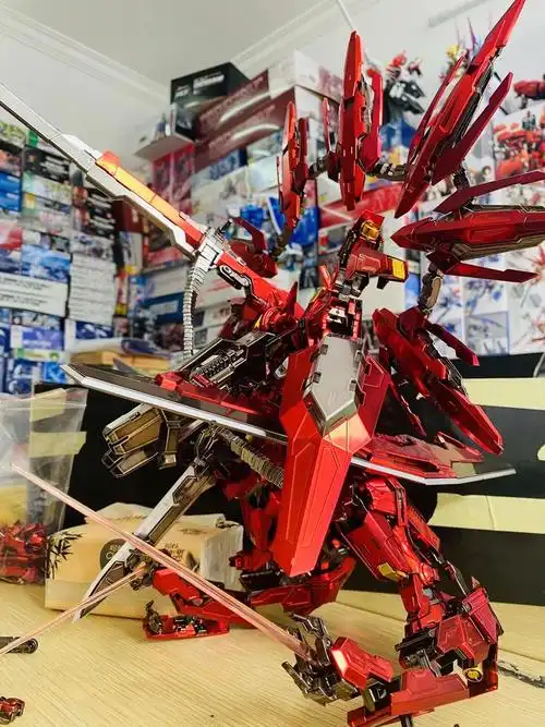 电镀正义女神异星大班8816mb红色高达高达模型专区