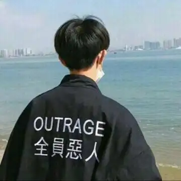 男生伤感背影头像