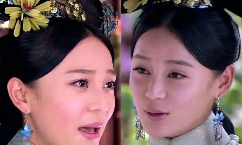 马甲线女王疑动刀"鼻子高耸超大" 网找对比照惊呆了_袁姗姗_网友_宫锁