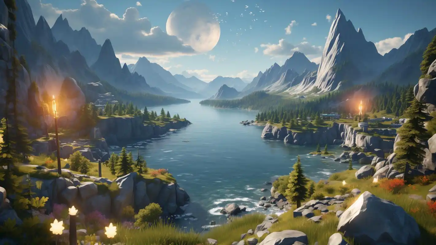 9015绝美高清山川湖泊横屏壁纸78