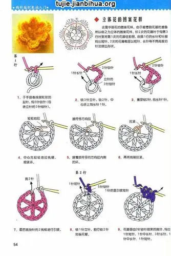 钩针编织基础教程图解第2页