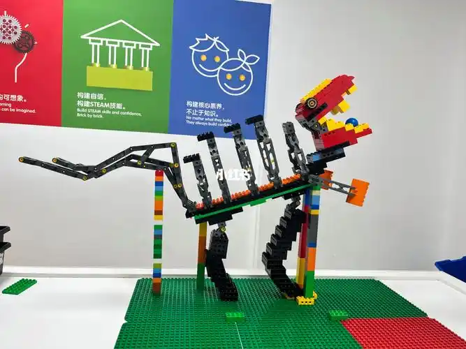 大颗粒积木  #乐高搭建  #展览  #恐龙