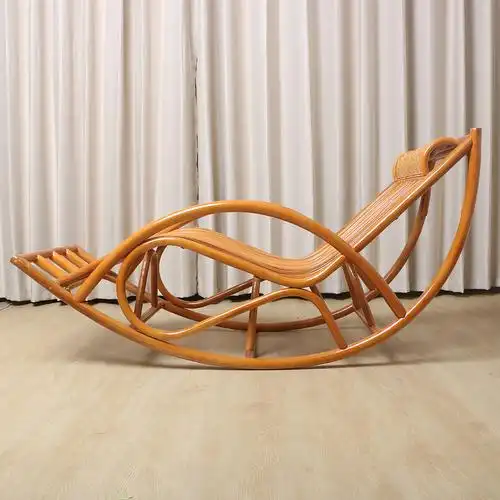 摇椅藤椅躺椅家用阳台休闲午休藤编摇摇懒人摇椅