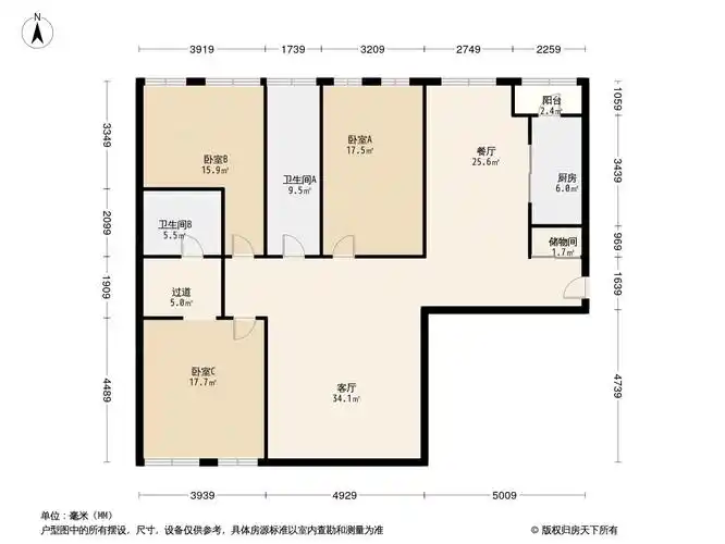 北京印象户型图