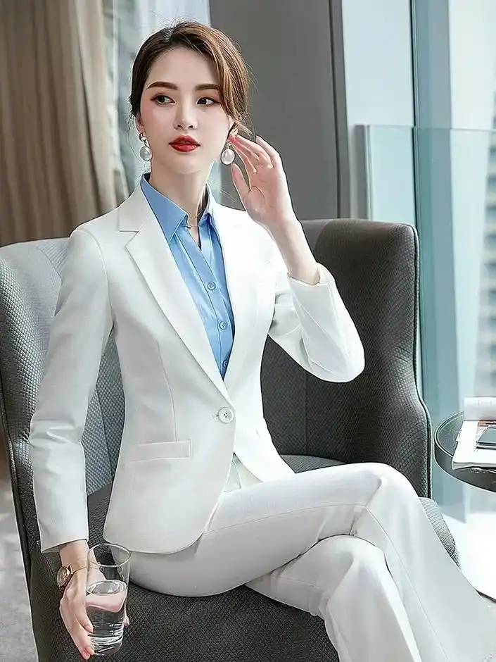 2022春装新品 #职业西装外套女 #西装套裙 #女士西装 - 抖音