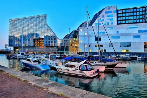 静静地港湾摄于荷兰阿姆斯特丹