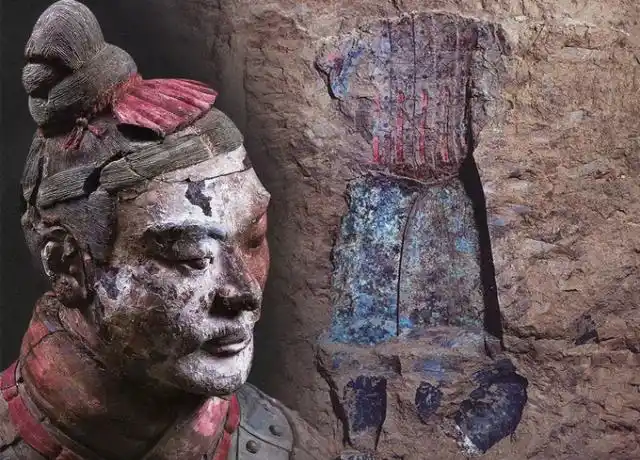 出现5分钟便消失的秦俑,考古家:快请德国专家|兵马俑|考古|秦俑_新浪