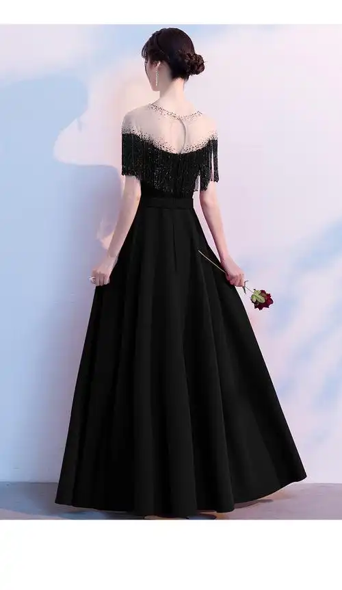 女装 礼服 卡德迪(kadedi) 酒会派对礼服司仪女晚新款冬季宴会高贵